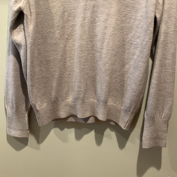 Vintage Christian Dior Classic Gray Knitwear Men’s V Neck Sweater Made in USA - Picture 6 of 12